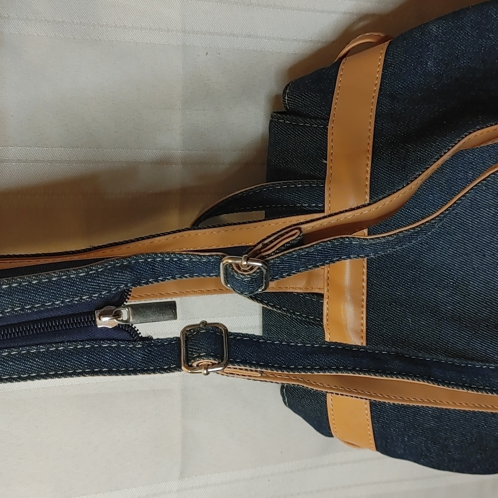 Blue Jean Backpack - Picture 3 of 6